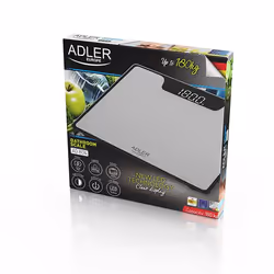 Adler AD 8174s Rectangle Argent Pèse-personne électronique - Vue supplémentaire 8
