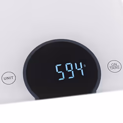 Adler AD 3173W escabeaux de cuisine Blanc Intégré Rectangle Balance de ménage électronique