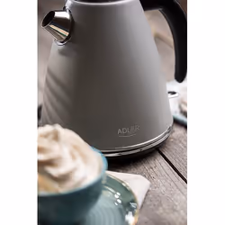 Adler AD 1343 bouilloire 1,5 L 1850 W Gris - Vue supplémentaire 8