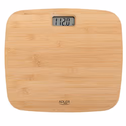Adler AD 8173 balance Carré Bambou Pèse-personne électronique