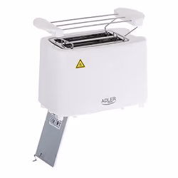 Adler AD 3223 grille-pain 6 2 part(s) 750 W Blanc - Vue supplémentaire 4