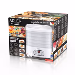 Adler AD 6658 déshydrateur alimentaire Blanc 230 W - Vue supplémentaire 10