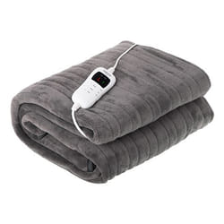 Camry Premium CR 7434 couverture et coussin chauffant Couverture chauffante 120 W Gris Toison