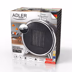 Adler AD 7742 Noir, Argent 1500W - Vue supplémentaire 8