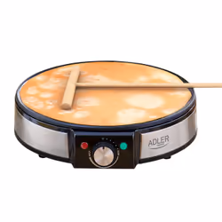 Adler AD 3058 appareil à crêpes 1 crèpe(s) 1600 W Noir, Acier inoxydable - Vue supplémentaire 2