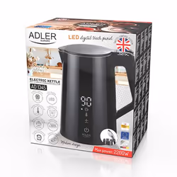 Adler AD 1345 bouilloire 1,7 L 1850 W Noir - Vue supplémentaire 6