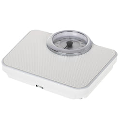 Adler AD 8180 balance Rectangle Blanc Pèse-personne mécanique