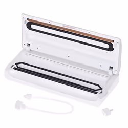Adler AD 4503 appareil à emballage sous vide 800 mbar Gris, Blanc