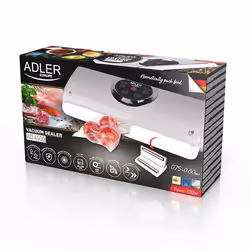 Adler AD 4503 appareil à emballage sous vide 800 mbar Gris, Blanc - Vue supplémentaire 8