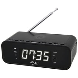Adler AD 1192B réveille-matin Réveil numérique Noir