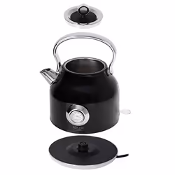 Adler AD 1346B bouilloire 1,7 L 2200 W Noir, Métallique - Vue supplémentaire 4