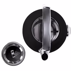 Adler AD 1346B bouilloire 1,7 L 2200 W Noir, Métallique - Vue supplémentaire 5
