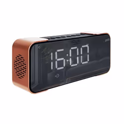 Adler AD 1190CR réveille-matin Réveil numérique Noir, Cuivre