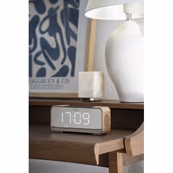 Adler AD 1190CR réveille-matin Réveil numérique Noir, Cuivre - Vue supplémentaire 9