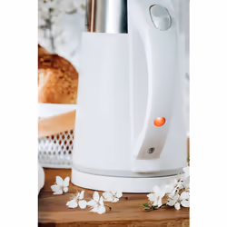 Adler AD 1372W bouilloire 0,6 L 800 W Métallique, Blanc - Vue supplémentaire 11