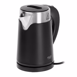Adler AD 1372B bouilloire 0,6 L 800 W Noir, Métallique