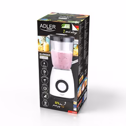 Adler AD 4085 blender 1,5 L Mélangeur de table 1000 W Noir, Blanc - Vue supplémentaire 8