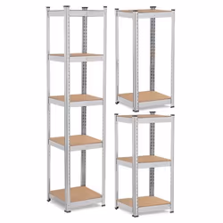 Etagère dentrepôt - JANSPORT - Humberg 4819 - Métal - 180 x 40 x 40 cm - Charge max 500 kg