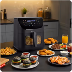 Berdsen BD-660 Friteuse à air chaud 8 L 1700 W Noir - Vue supplémentaire 5