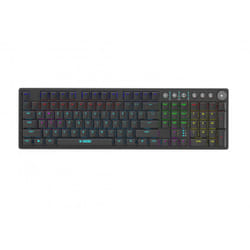 iBox AURORA K-6 clavier RF sans fil + Bluetooth QWERTY Anglais Noir