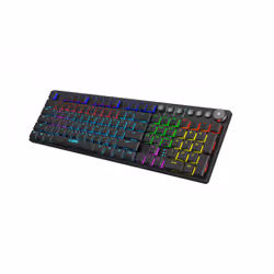iBox AURORA K-6 clavier RF sans fil + Bluetooth QWERTY Anglais Noir