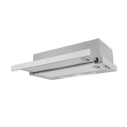 Guzzanti GSL50I hotte Semi-intégrée (semi-encastrée) Acier inoxydable 194 m³/h D