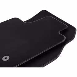 Tapis de voiture avant DURBAN-BLACK – luxe et durabilité en noir ! Les tapis avant de la série DURBAN-BLACK sont une combinai ...