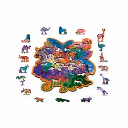 WOODEN.CITY 0038-L puzzle Puzzle à formes 300 pièce(s) Animaux