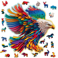 Wooden City Puzzle: BRIGHT EAGLE 250/25 en bois 8+