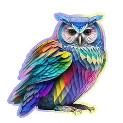 Puzzle bois - Wooden City - Hibou M (150 pcs) - Animaux - Intérieur - A partir de 10 ans