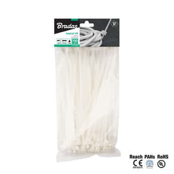 Bradas TS1125150N serre-câbles Transparent 100 pièce(s)