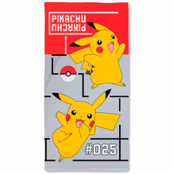 Serviette de plage en coton Nintendo Pokémon Pikachu