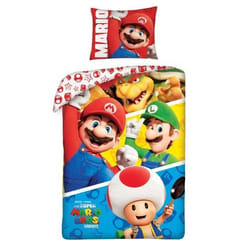 Bande de film Nintendo Super Mario Bros Ensemble de housse de couette simple