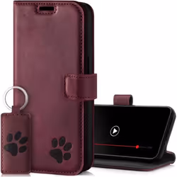 Étui de Protection en Cuir - SURAZO - Samsung Galaxy A14 5G - RFID - Compartiments pour Cartes - Aimanté