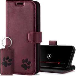 Étui de Protection en Cuir - SURAZO - Samsung Galaxy A14 5G - RFID - Compartiments pour Cartes - Aimanté