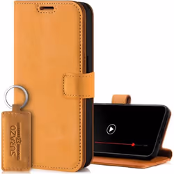 Étui de Protection en Cuir - SURAZO - Samsung Galaxy A55 5G - Protection 360° - Mini Portefeuille - RFID
