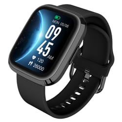 Garett Electronics GRC Style Montre connectée Noir bracelet silicone