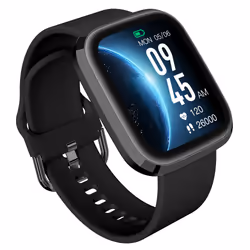 Garett Electronics GRC Style Montre connectée Noir bracelet silicone - Vue supplémentaire 2
