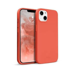 Crong Color Cover - Etui iPhone 13 (koralowy) 6.1" Housse Rouge