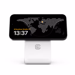 Crong Wireless charger Smartphone Blanc USB Recharge sans fil Intérieure - Vue supplémentaire 4