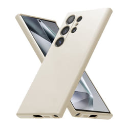 Coque de telephone - Crong - Galaxy S24 Ultra - Beige - Flexible - Protection complète