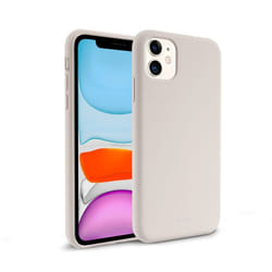 Coque de telephone - Crong - iPhone 11 - Beige pierre - Souple - Protection complète