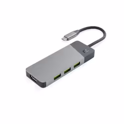 Green Cell HUBGC01, USB Type-C, HDMI, USB 3.2 Gen 2 (3.1 Gen 2) Type-A, USB 3.2 Gen 2 (3.1 Gen 2) Type-C, MicroSD (TransFlash ...