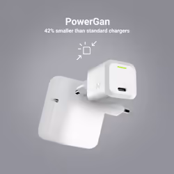 Green Cell CHARGC06W chargeur d'appareils mobiles Universel Blanc Secteur Charge rapide Intérieure