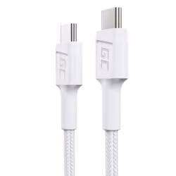 Green Cell GC PowerStream, 0,3 m, USB C, USB C, USB 3.2 Gen 1 (3.1 Gen 1), 480 Mbit/s, Blanc