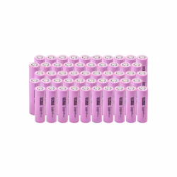 Green Cell 50GC18650NMC26, Batterie rechargeable, Lithium-Ion (Li-Ion), 3,6 V, 50 pièce(s), 2600 mAh, Rose