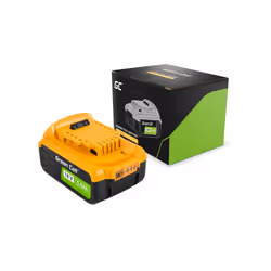 Green Cell PTDW18V5, Batterie, Lithium-Ion (Li-Ion), 5 Ah, 18 V, DeWalt, XR DCB184
