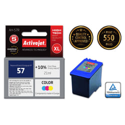 Activejet Encre AH-57R (remplacement HP 57 C6657AE ; Premium ; 21 ml ; couleur)