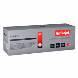 Activejet ATH-12N (remplacement HP 12A Q2612A, Canon FX-10, Canon CRG-703 ; Suprême ; 2300 pages ; noir), 2300 pages, Noir, 1 ...