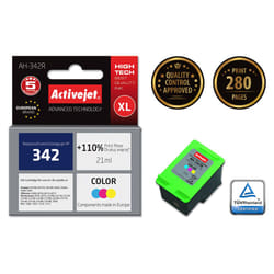 Activejet Encre AH-342R (remplacement HP 342 C9361EE ; Premium ; 21 ml ; couleur)
